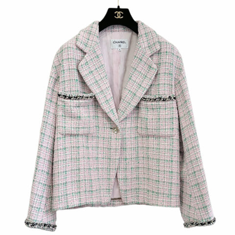 【中古】 CHANEL シャネル JACKET ツイードジャケット 36 USED 中古 2021年 CLOTHES 洋服