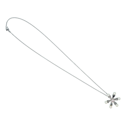 【中古】 MIKIMOTO ミキモト K18WG AKOYA PEARL NECKLACE アコヤパールペンダントネックレス 4.5-5.0mm 8.9g