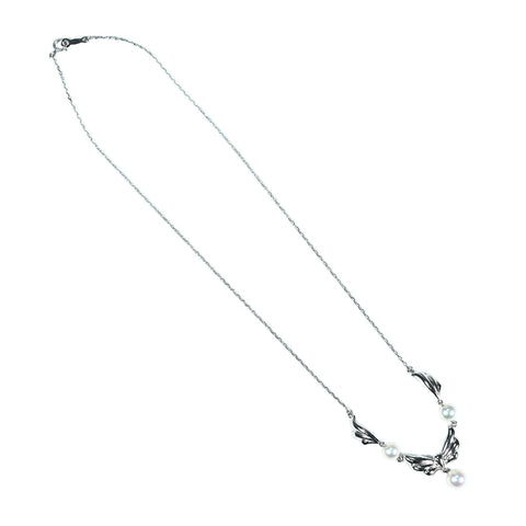 【中古】MIKIMOTO ミキモト K18WG AKOYA PEARL NECKLACE アコヤパールネックレス 6.0-6.5mm 8.3g 中古