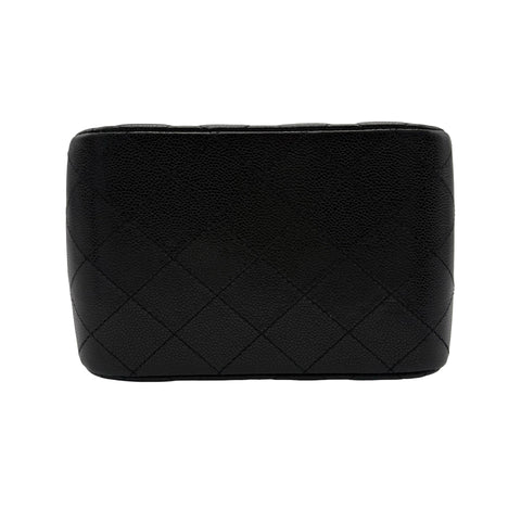 【中古】 CHANEL シャネル MATELASSE BAG マトラッセ チェーンショルダー ICチップ(2021年～) ブラック キャビアスキン 中古 USED