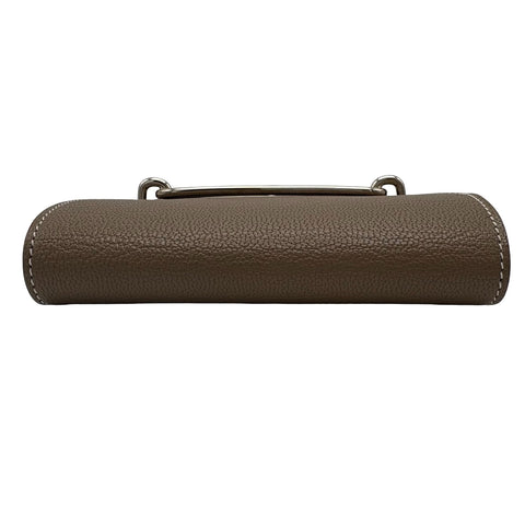 【美品】 Hermes エルメス ROULIS SILM 財布 《ルリ》 スリム 財布 エトゥープ シェーブル ETOPE CHEVRE 中古