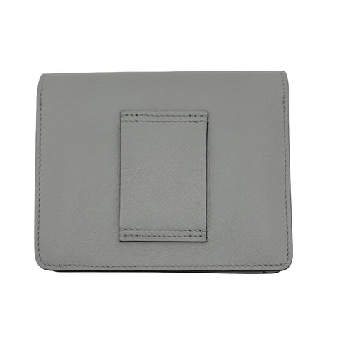 【中古】 Hermes エルメス ROULIS SIIM 財布 《ルリ》 スリム ブルーグラシェ エバーカラー 中古 BLUE GLACIER EVERCOLOR