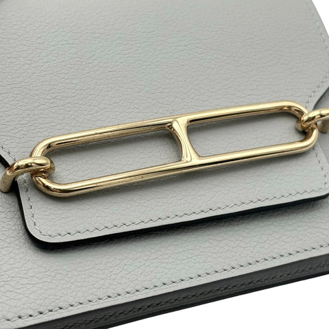 【中古】 Hermes エルメス ROULIS SIIM 財布 《ルリ》 スリム ブルーグラシェ エバーカラー 中古 BLUE GLACIER EVERCOLOR