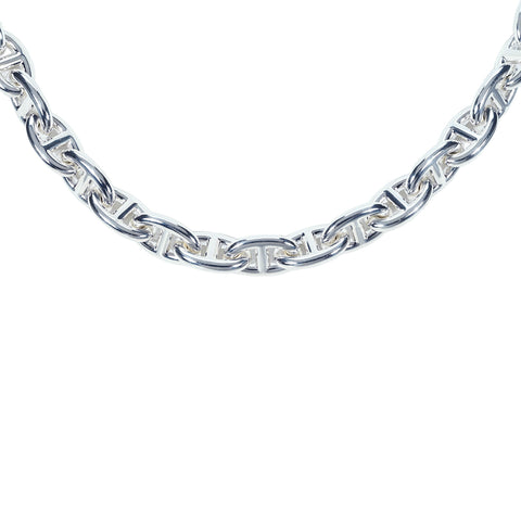【中古】Hermes エルメス SV CHAINE DANCE NECKLACE  シェーヌ・ダンクル ネックレス 43コマ 78.0g 40cm