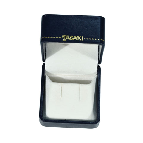 【中古】 TASAKI タサキ K14WG KUROCHO PEARL EARRINGS 黒蝶パールピアス 10.8mm 4.3g