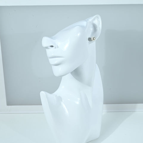 【中古】 MIKIMOTO ミキモト K14WG AKOYA PEARL EARRINGS アコヤパールピアス 7.6mm 1.9g