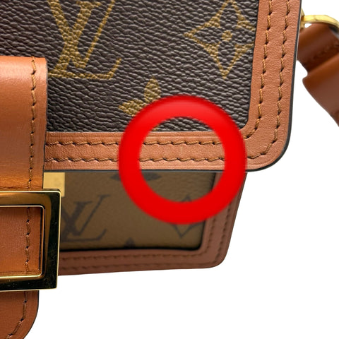 【中古】 LOUIS VUITTON ルイ・ヴィトン DAUPHINE MINI（M44580） ドーフィーヌ ミニ ショルダーバッグ ICチップ(2021年～) モノグラム キャンバス 中古 USED バッグ