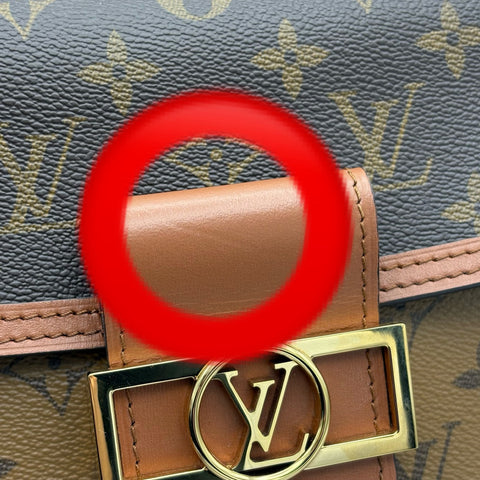 【中古】 LOUIS VUITTON ルイ・ヴィトン DAUPHINE MINI（M44580） ドーフィーヌ ミニ ショルダーバッグ ICチップ(2021年～) モノグラム キャンバス 中古 USED バッグ