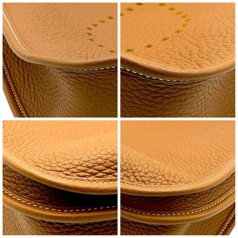 【未使用品】 Hermes エルメス EVELYN 29 エブリン29 ショルダーバッグ K刻(2025年) エヴリン ゴールド トリヨンクレマンス 新品未使用 NEW バッグ