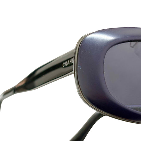 【中古】 CHANEL シャネル SUNGLASSES サングラス  ブラック 中古 セール