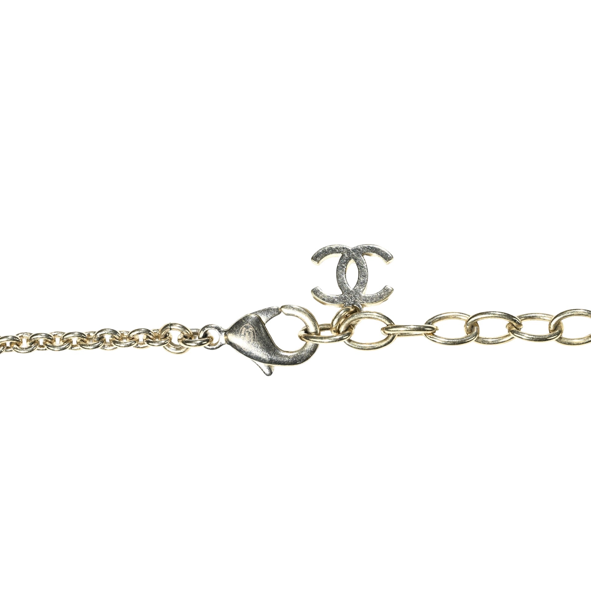 中古】 CHANEL シャネル COCOMARK RIBON NECKLACE ココマークリボン