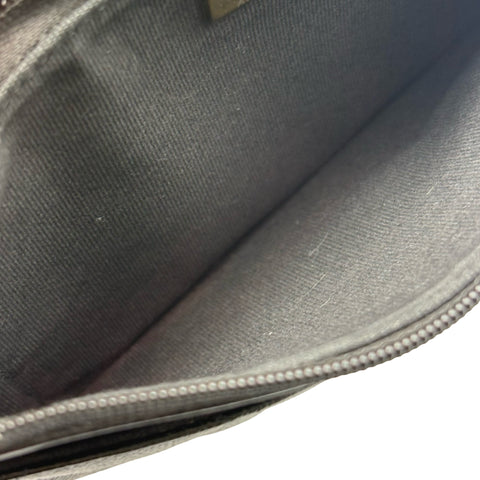 【中古】 CHANEL シャネル CHAIN WALLET チェーンウォレット ランダム番(2021年～) ブラック ラムスキン 中古 USED バッグ