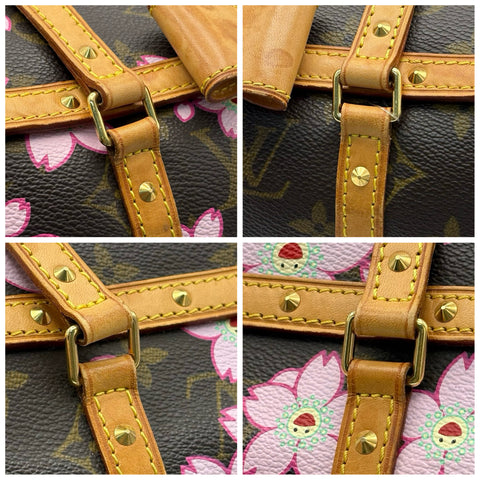 【中古】 LOUIS VUITTON ルイ・ヴィトン CHERRY BLSSOM HANDBAG チェリーブロッサムパピヨン ハンドバッグ  モノグラム/ピンク キャンバス USED USED バッグ