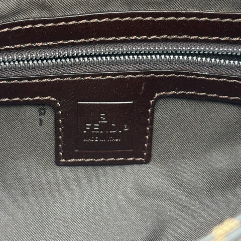 【中古】 FENDI フェンディ MAMMA BAGUETTE SHOULDER BAG マンマバケットショルダーバッグ ハンドバッグ ズッカ キャンバス 中古 USED バッグ