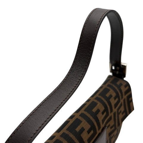【中古】 FENDI フェンディ MAMMA BAGUETTE SHOULDER BAG マンマバケットショルダーバッグ ハンドバッグ ズッカ キャンバス 中古 USED バッグ