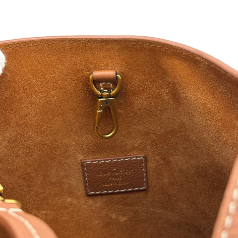 【中古」】 LOUIS VUITTON ルイ・ヴィトン LOW KEY ALL IN BB ロウキーオールインBB ショルダーバッグ M14416(ICチップ) コニャック レザー 中古 USED バッグ