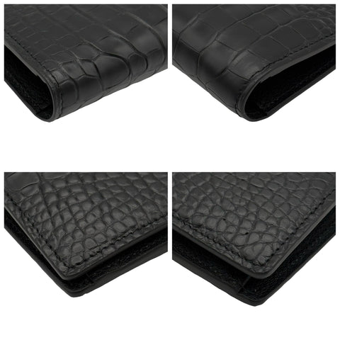 【新品未使用】 LOUIS VUITTON ルイ・ヴィトン CROCODILE LONG WALLET クロコダイル長財布 小物 ブラック クロコダイル　レザー 新品未使用