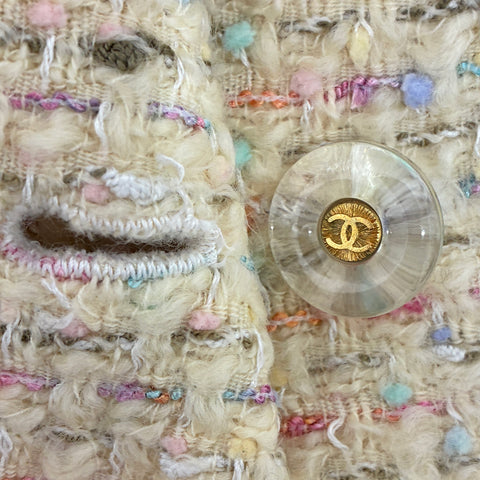 【中古】 CHANEL シャネル jacket ツイードテーラードジャケット USED 中古 CLOTHES 洋服