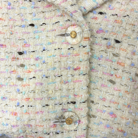 【中古】 CHANEL シャネル jacket ツイードテーラードジャケット USED 中古 CLOTHES 洋服