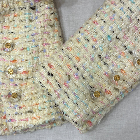 【中古】 CHANEL シャネル jacket ツイードテーラードジャケット USED 中古 CLOTHES 洋服