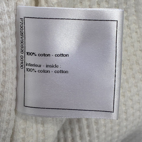【中古】 CHANEL シャネル JACKET ノーカラーツイードジャケット 42 USED 中古 2021年 CLOTHES 洋服