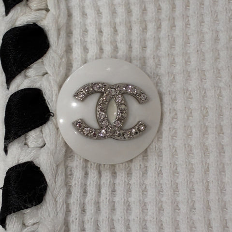 【中古】 CHANEL シャネル JACKET ノーカラーツイードジャケット 42 USED 中古 2021年 CLOTHES 洋服
