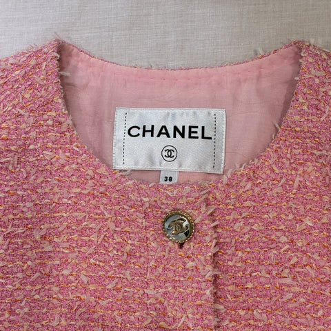 【中古】 CHANEL シャネル VEST ツイードベスト 38 USED 中古 2021年 CLOTHES 洋服
