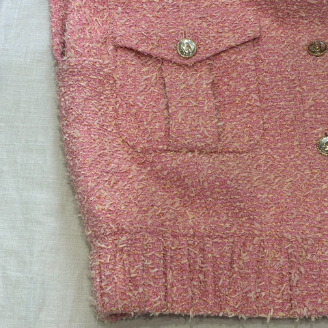 【中古】 CHANEL シャネル VEST ツイードベスト 38 USED 中古 2021年 CLOTHES 洋服