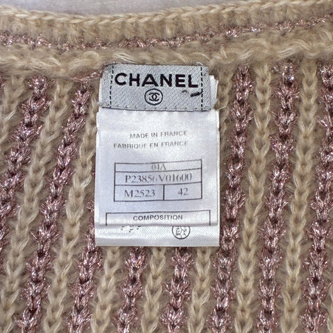 【中古】 CHANEL シャネル CARDIGAN ニットカーディガン 42 USED 中古 2004年 CLOTHES 洋服