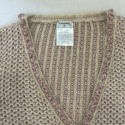 【中古】 CHANEL シャネル CARDIGAN ニットカーディガン 42 USED 中古 2004年 CLOTHES 洋服