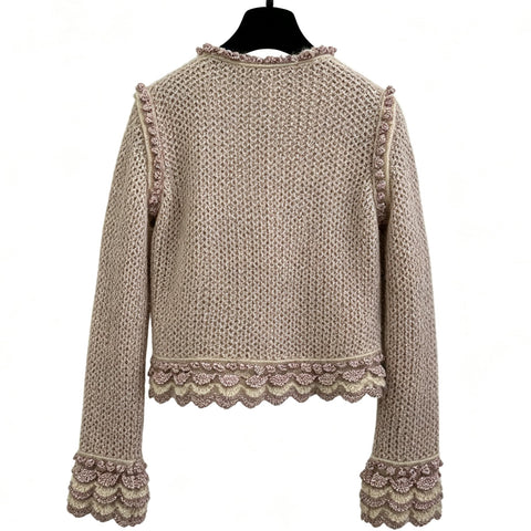 【中古】 CHANEL シャネル CARDIGAN ニットカーディガン 42 USED 中古 2004年 CLOTHES 洋服