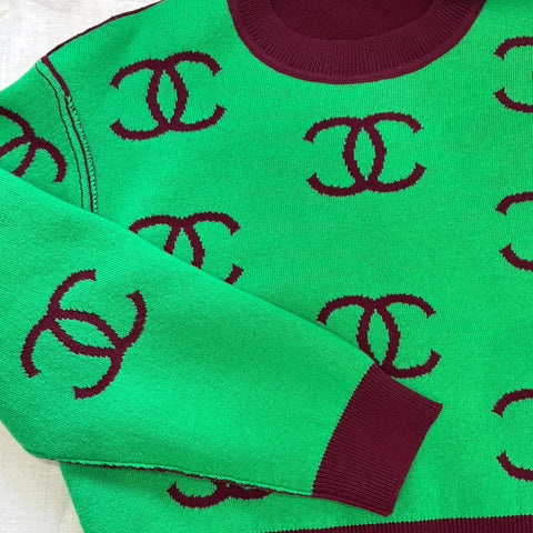 【中古】 CHANEL シャネル CASHMERE SWEATER カシミアセーター 34 USED 中古 2021年 CLOTHES 洋服
