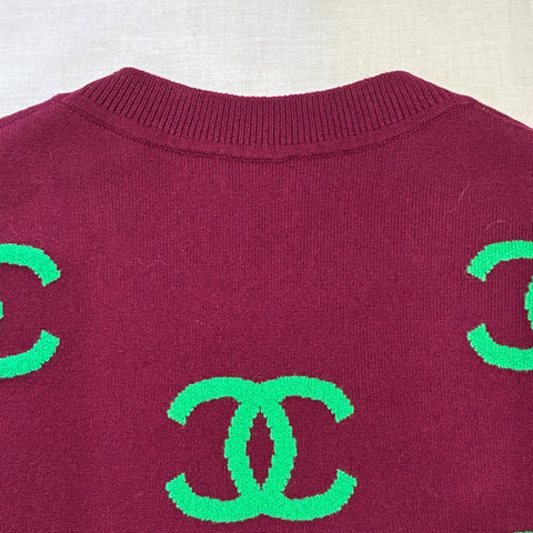 【中古】 CHANEL シャネル CASHMERE SWEATER カシミアセーター 34 USED 中古 2021年 CLOTHES 洋服