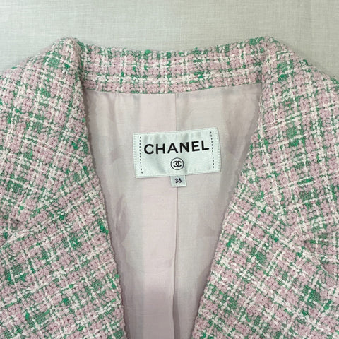 【中古】 CHANEL シャネル JACKET ツイードジャケット 36 USED 中古 2021年 CLOTHES 洋服