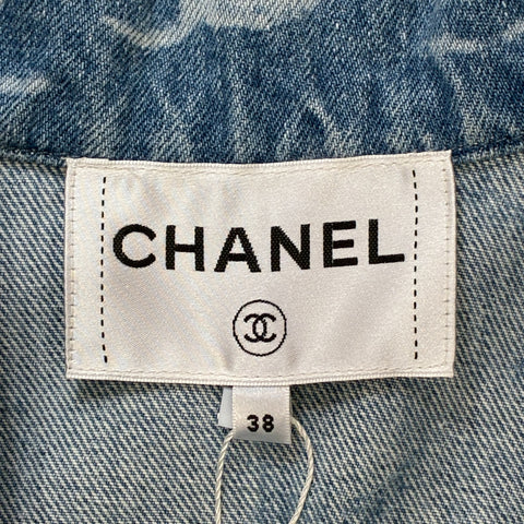 【中古】 CHANEL シャネル JACKET ココデニムジャケット 38 USED 中古 2023年 CLOTHES 洋服