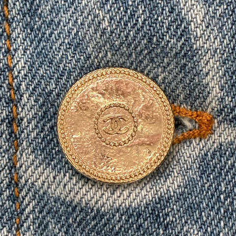 【中古】 CHANEL シャネル JACKET ココデニムジャケット 38 USED 中古 2023年 CLOTHES 洋服