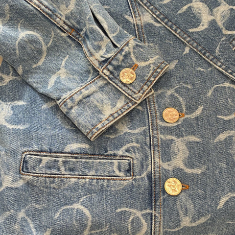 【中古】 CHANEL シャネル JACKET ココデニムジャケット 38 USED 中古 2023年 CLOTHES 洋服