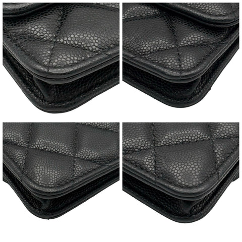 【中古】 CHANEL シャネルMINICHAINBAG ミニチェーンBAG ブラック ブランドバッグ ショルダーバッグ 中古品