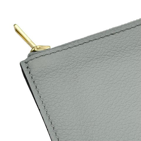 【中古】 Hermes エルメス ROULIS SIIM 財布 《ルリ》 スリム ブルーグラシェ エバーカラー 中古 BLUE GLACIER EVERCOLOR