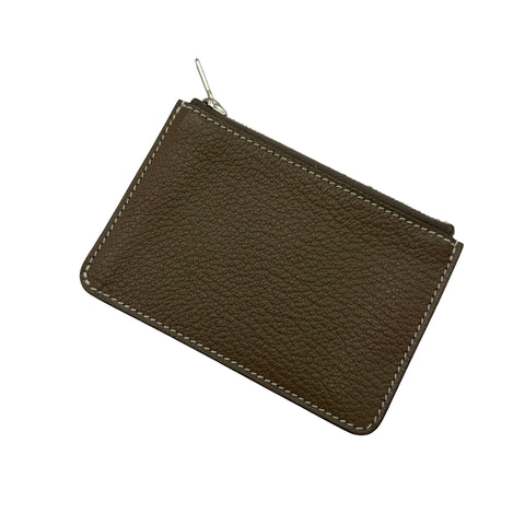 【美品】 Hermes エルメス ROULIS SILM 財布 《ルリ》 スリム 財布 エトゥープ シェーブル ETOPE CHEVRE 中古