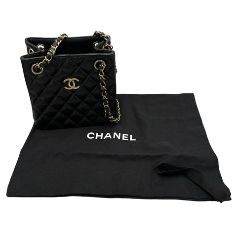 【中古】 CHANEL シャネル MATELASSE BAG マトラッセ チェーンショルダー ICチップ(2021年～) ブラック キャビアスキン 中古 USED