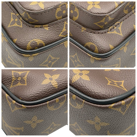 【美品】 LOUIS VUITTON ルイ・ヴィトン QUEST MESSENGER(M46973) クエストメッセンジャー ショルダーバッグ ICチップ(2021年～) モノグラム キャンバス/レザー 中古 USED バッグ