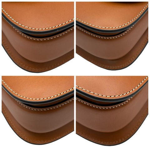 【中古】 GUCCI グッチ MINI BELT BAG ミニベルトバッグ ボディバッグ ブラウン レザー 中古 USED バッグ