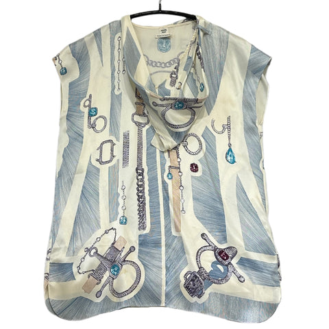 【中古】 Hermes Hermès TOPS tops 34 USADO segunda mano ROPA vestido