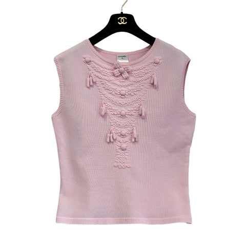 【美品】 CHANEL シャネル TOPS トップス インナー 46 USED 中古 2013年 アパレル 洋服