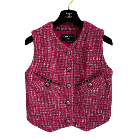 【中古】 CHANEL シャネル VEST ベスト 36 USED 中古 2022年 CLOUTHES 洋服
