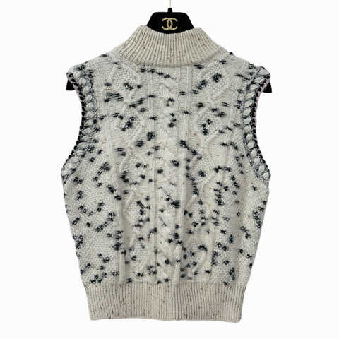 【美品】 CHANEL シャネル VEST ベスト 36 USED 中古 2021年 洋服 CLOTHES