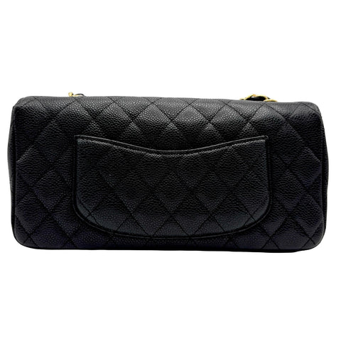 【中古】CHANEL シャネル MATELASSE CHAIN SHOULDER BAG マトラッセ  チェーンショルダーバッグ  12番台(2008‐2009年) ブラック キャビアスキン 中古 USED バッグ
