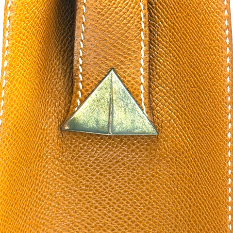 【中古】 Hermes エルメス VINTAGE TOTE BAG ヴィンテージ トートバッグ トートバッグ 〇T刻 (1990年) ゴールド/ベージュ エプソン/スイフト/オストリッチ 中古 USED バッグ