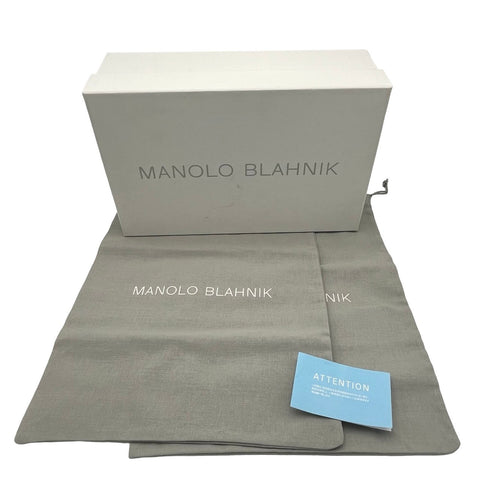 【中古】 MANOLO BLAHNIK マノロ ブラニク SHOES シューズ バレエシューズ 37 USED 中古 レディース